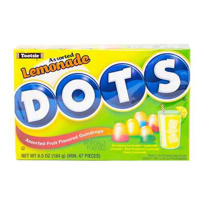 Dots Lemonade Gumdrops 184g (12 pack)