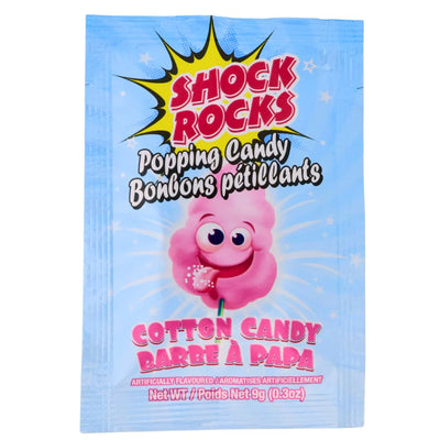 Shock Rocks Popping Cotton Candy - 24ct