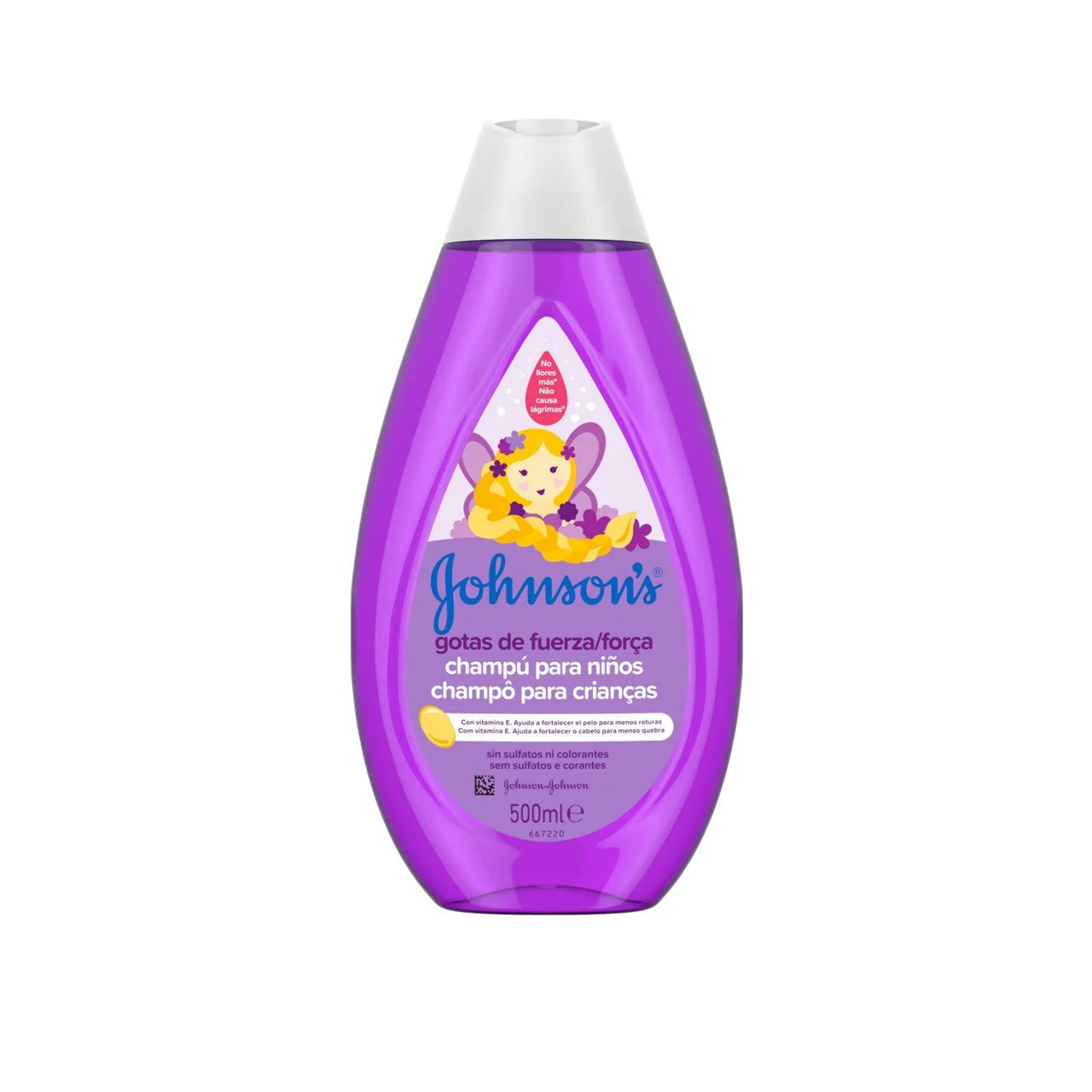 Johnson’s Shampoo for Kids Drops of Strength 500ml - Case of 3