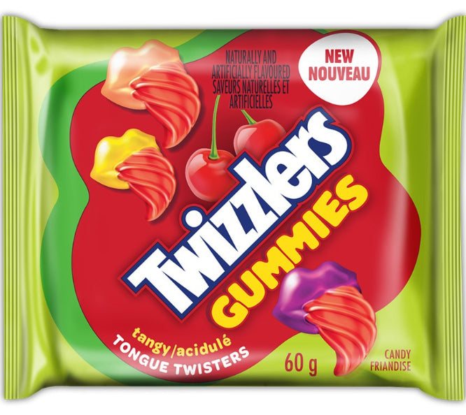 Twizzlers Gummies 60g - 18ct