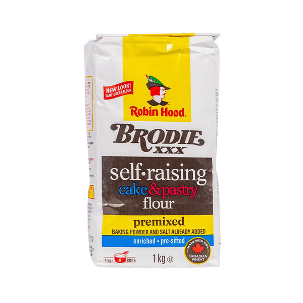 Robin Hood Self Raising Cake & Pastry Flour 1kg - Case of 12