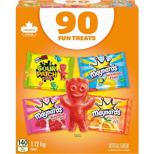 Maynards Assorted Fun Treats 1.12kg - 90ct
