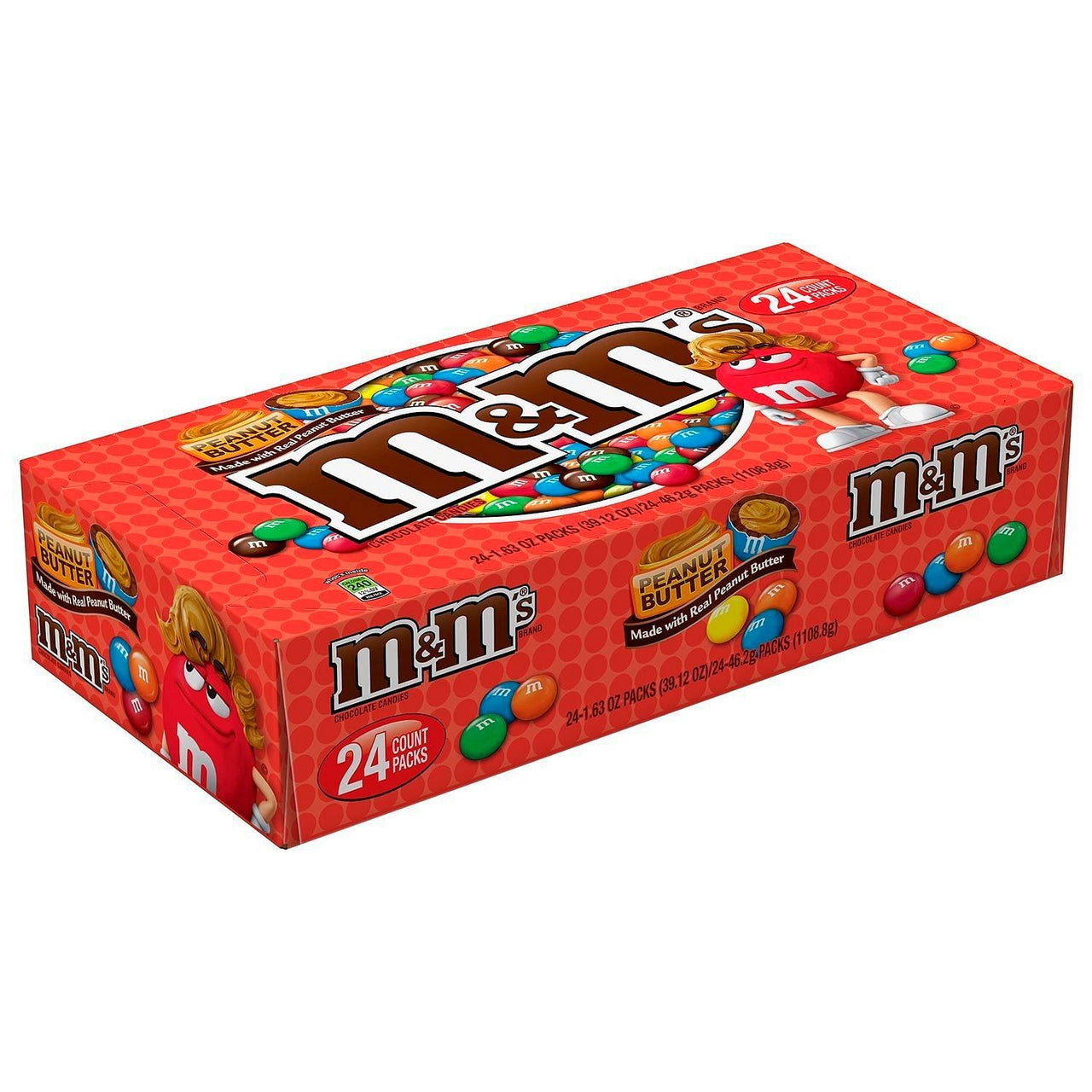 M&M's Peanut Butter 46.2g - 24ct