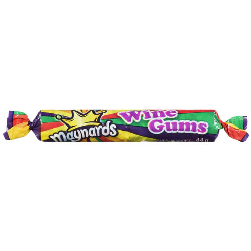 Maynard’s Wine Gums Rolls 44g - 18ct (MAR.03.2025)