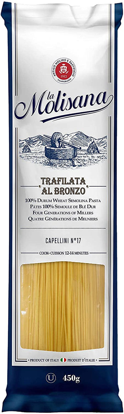 La Molisana Capellini 450g - Case of 12