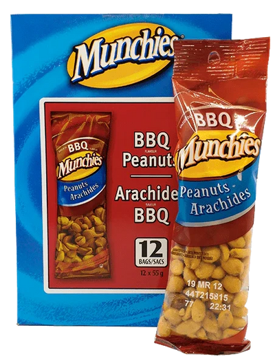 Munchies BBQ Peanuts - 12ct