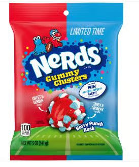 Nerds Gummy Clusters Berry Punch Rush 5oz - Case of 12