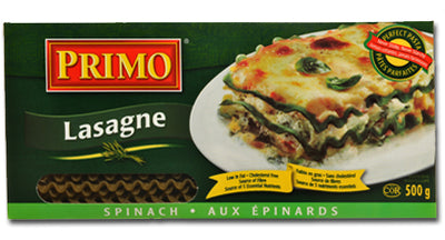 Primo Spinach Lasagne 500g - Case of 12