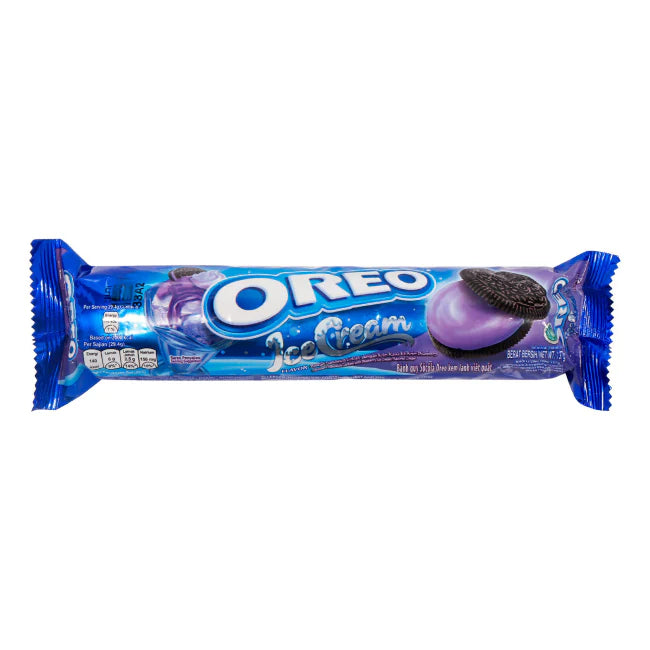 Oreo Blueberry Ice Cream 119.6g - 24ct (Indonesia)