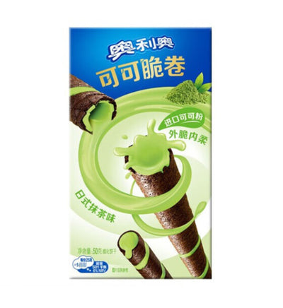 Oreo Cocoa Crisp Roll Matcha Flavor 50G - China