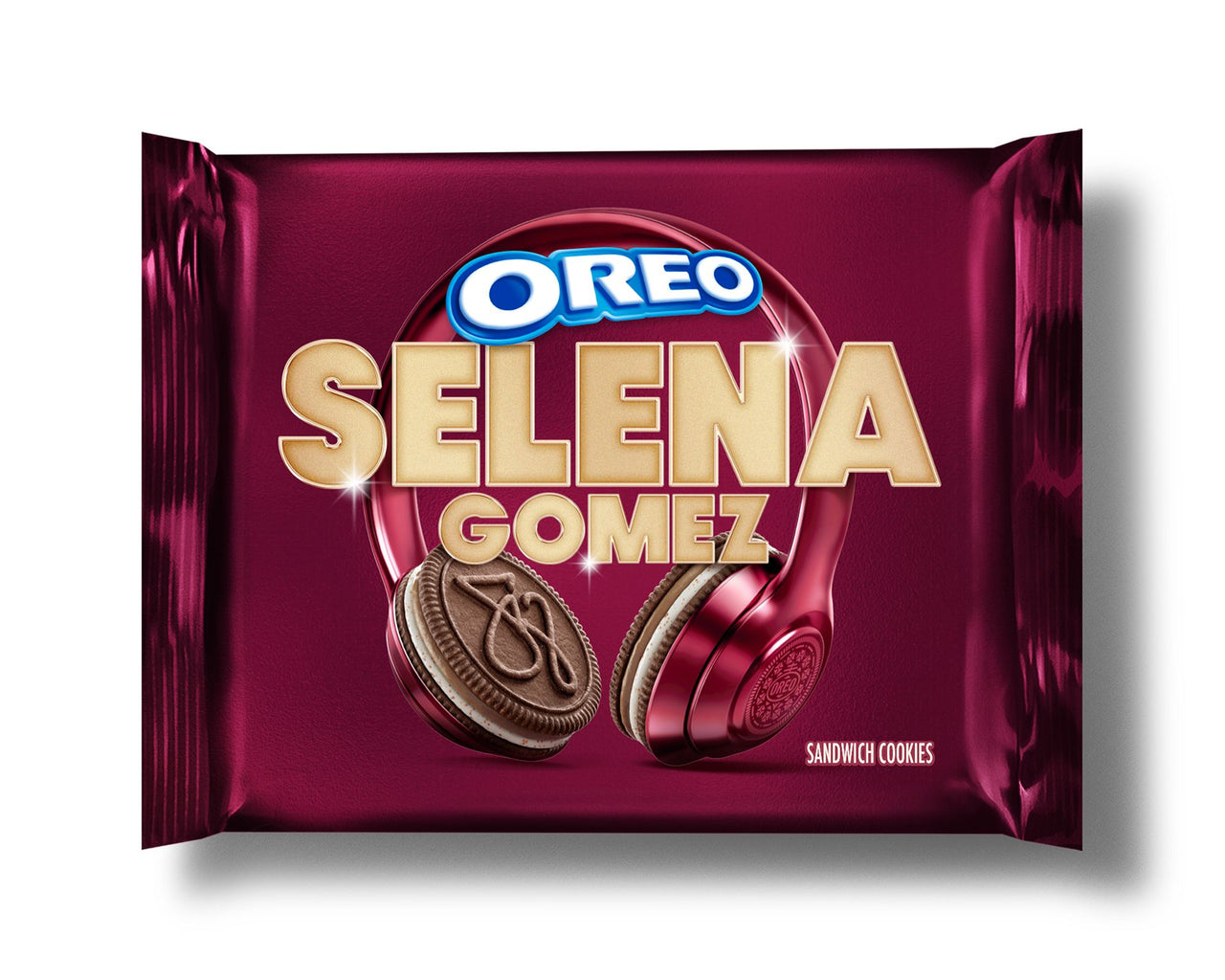 Oreo x Selena Gomez Chocolate & Cinnamon Creme 303g  - Case of 12