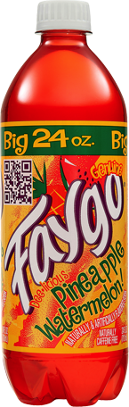 Faygo Soda Pineapple Watermelon 710ml (24 pack)