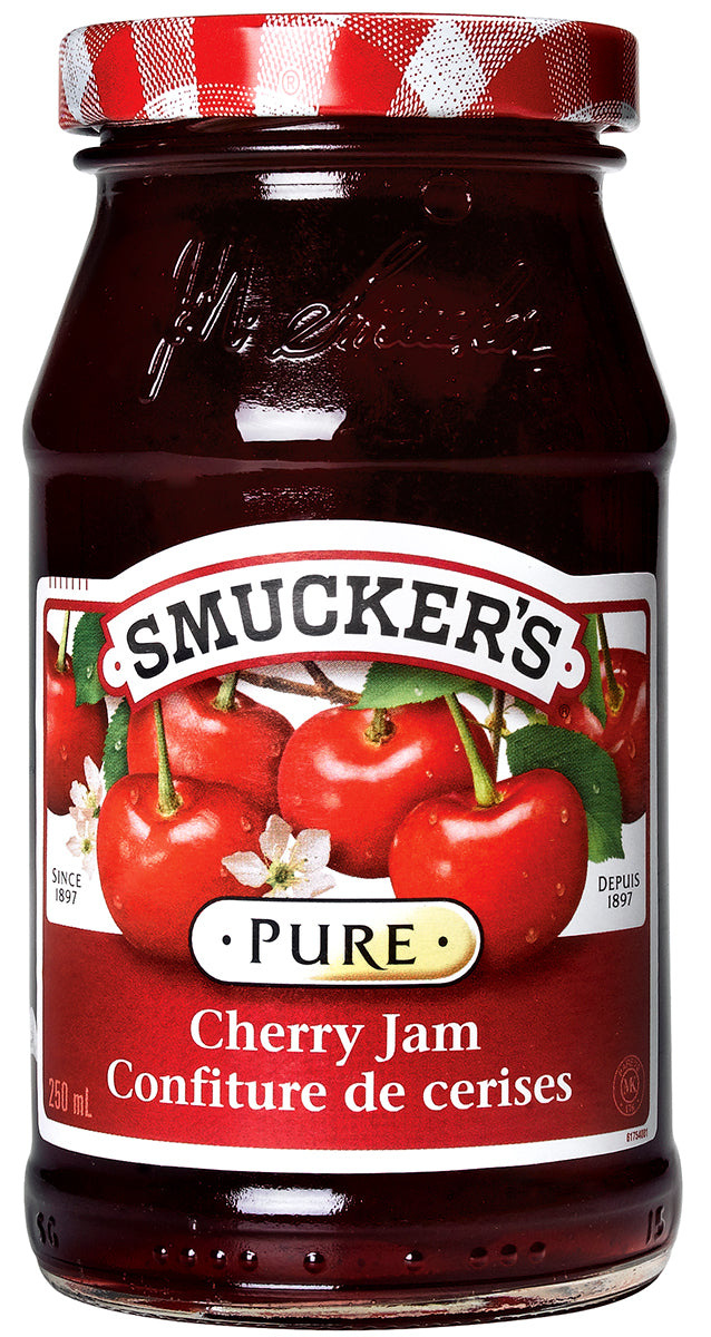 Smucker’s Cherry Jam 250ml - Case of 12