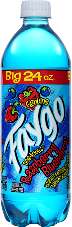 Faygo Soda Raspberry Blueberry 710ml (24 pack)