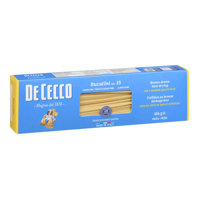 De Cecco Bucatini 454g - Case of 20