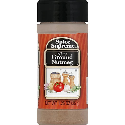 Spice Supreme Pure Ground Nutmeg 35g - Case of 12
