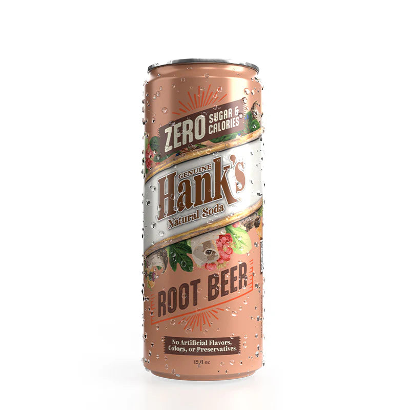 Hank's Root Beer Zero 355ml - Case of 12