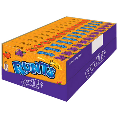 Runts Candy Theater Box 148g (Case of 12)