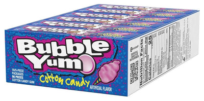 Bubble Yum Cotton Candy 5 Pcs - 18ct