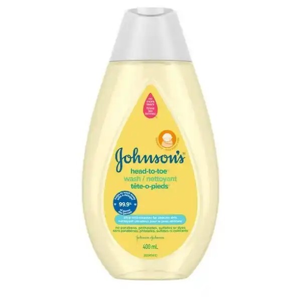 Johnson’s Baby Head-to-Toe Wash 400ml - Case of 3