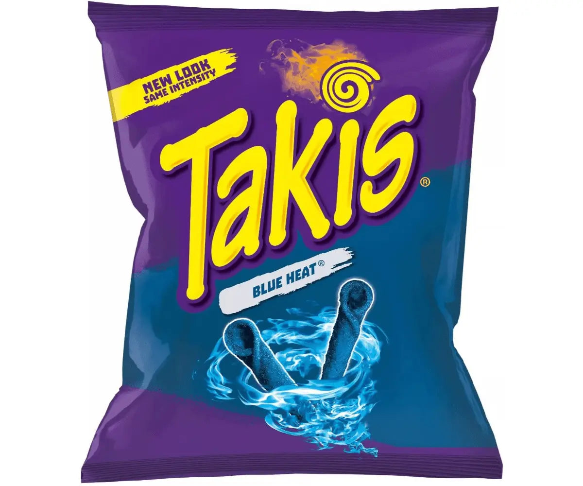 Takis Blue Heat 80g - Case of 18 (BB:Oct-6-25)
