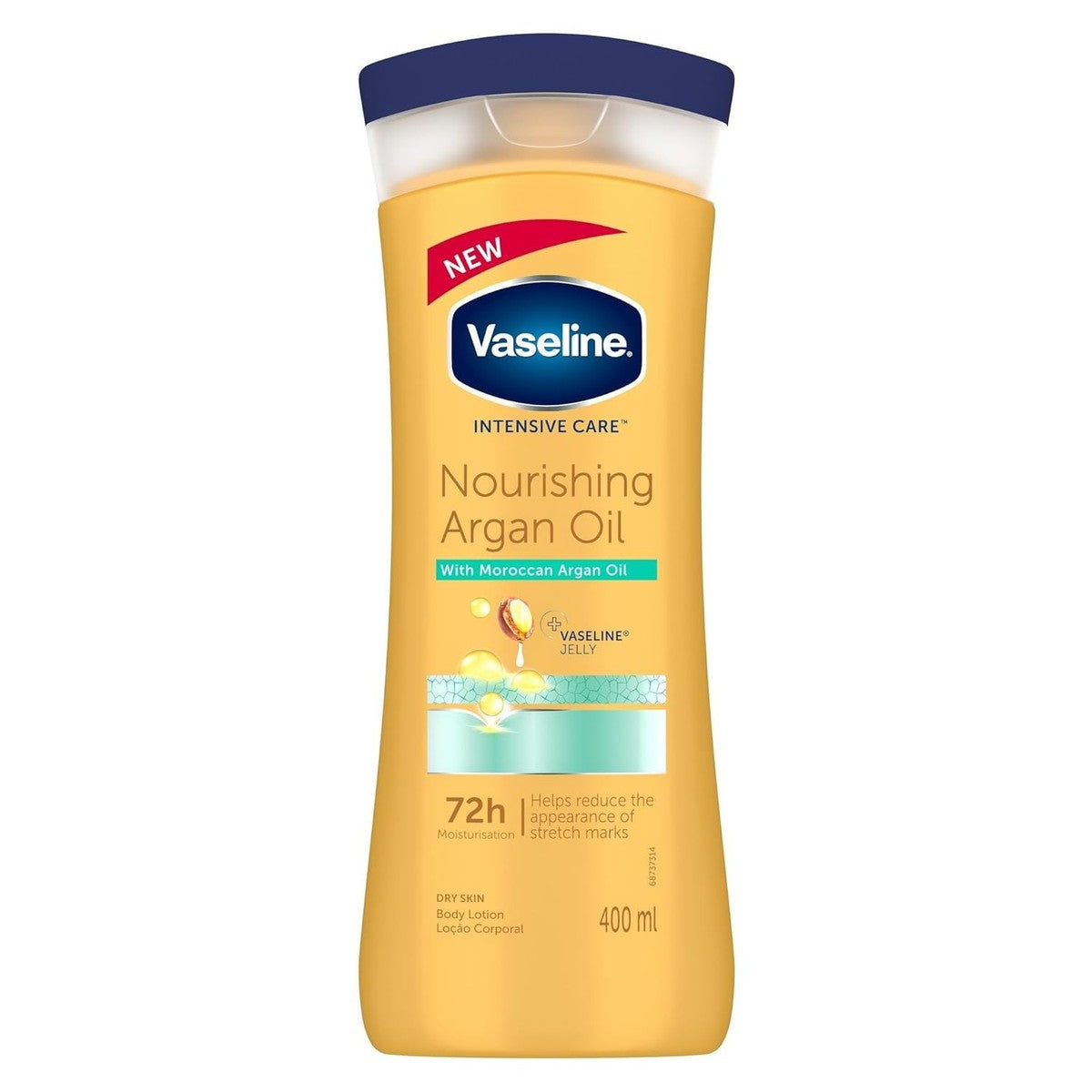 Vaseline Nourishing Argan Oil Body Lotion 400ml - Case of 6