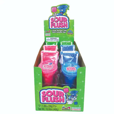 Sour Flush Candy - 12ct