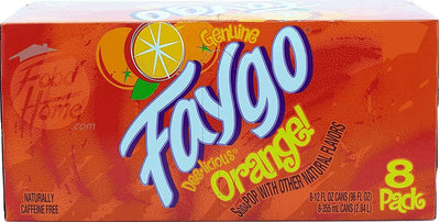 Faygo Orange 355ml (8 pack)