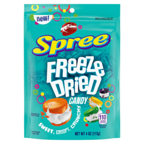 Spree Freeze Dried Candy 4oz (113g) - Case of 12