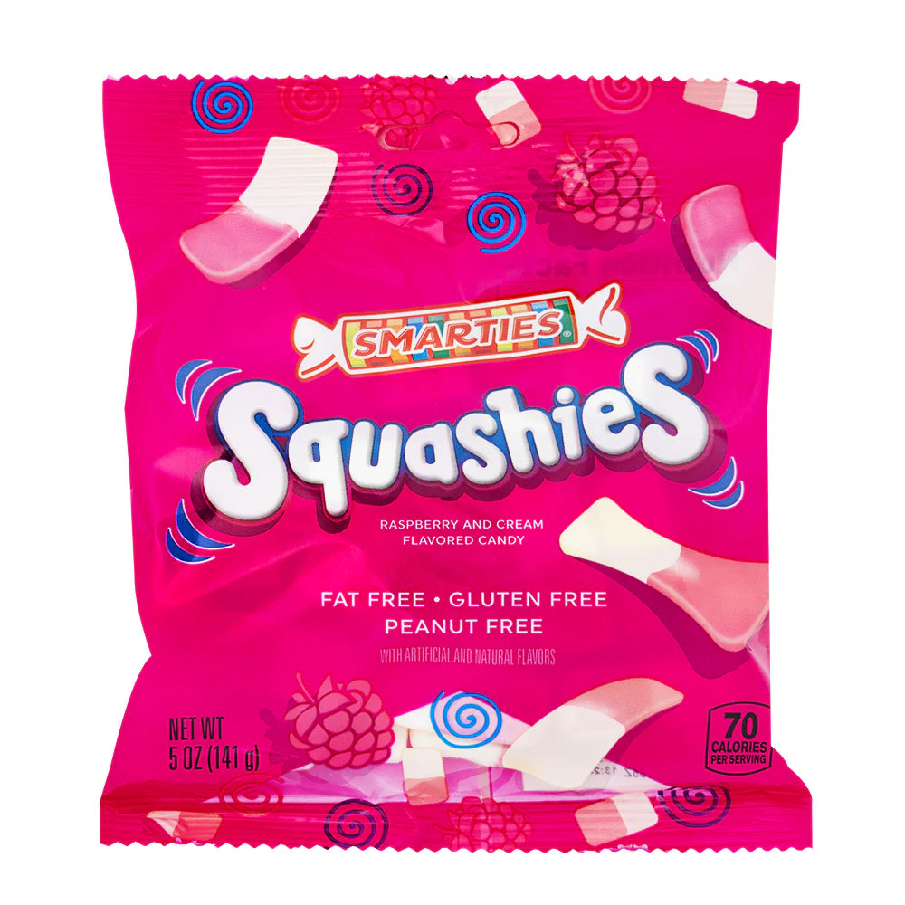 Smarties Squashies Candy Peg Bag (Case of 12)