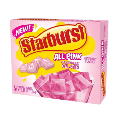 Starburst Strawberry Gelatin All Pink (Case of 12)