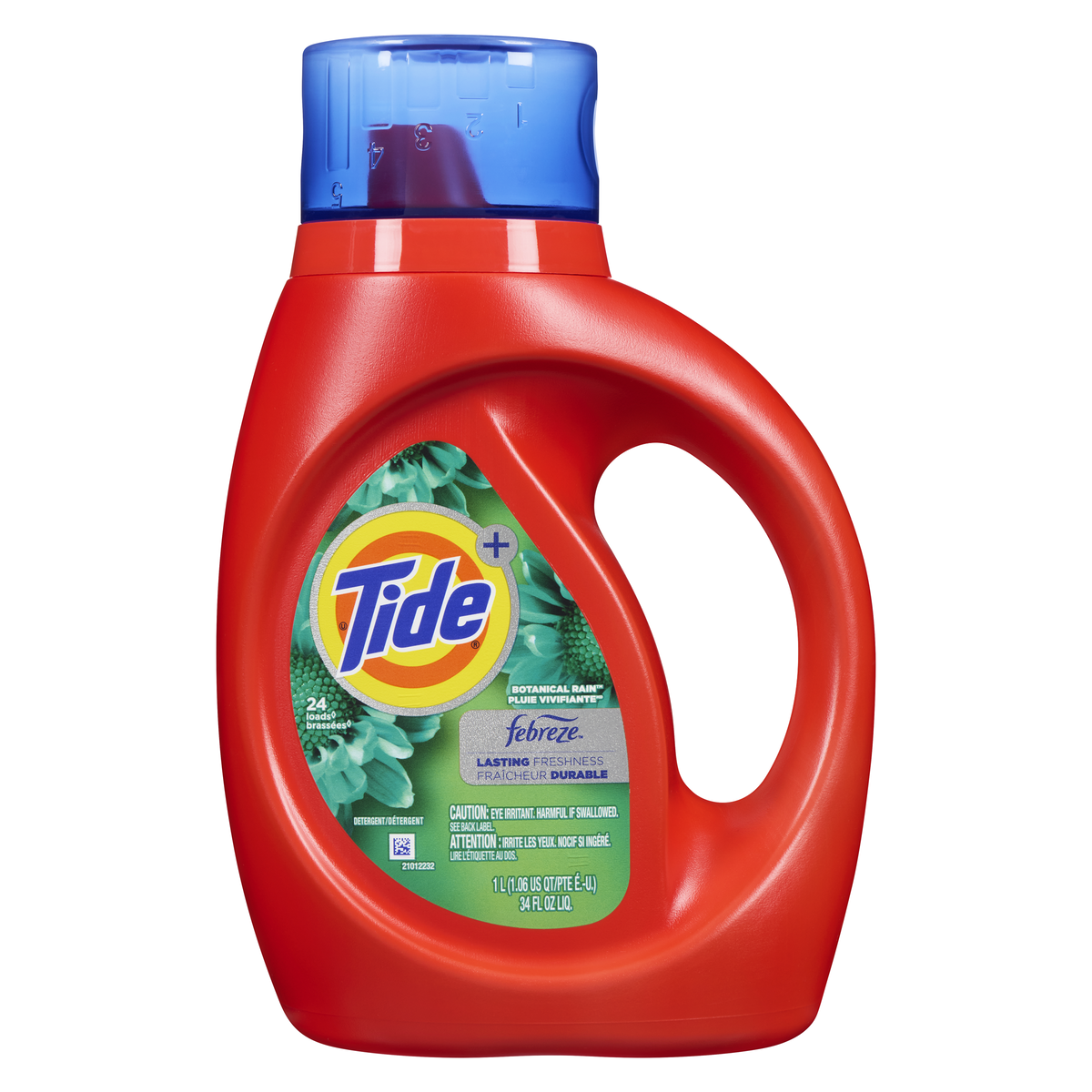 Tide + Febreze Botanical Rain Lasting 24 Loads 1L