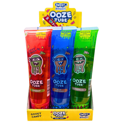 Sweet Bandit Ooze Tube Candy (Case of 12) - UK