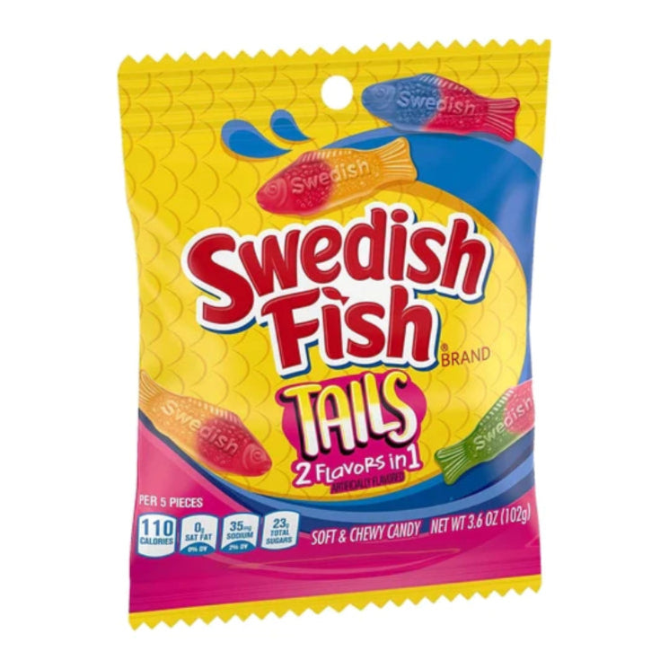 Swedish Fish Tails 3.6oz Peg - Case of 12