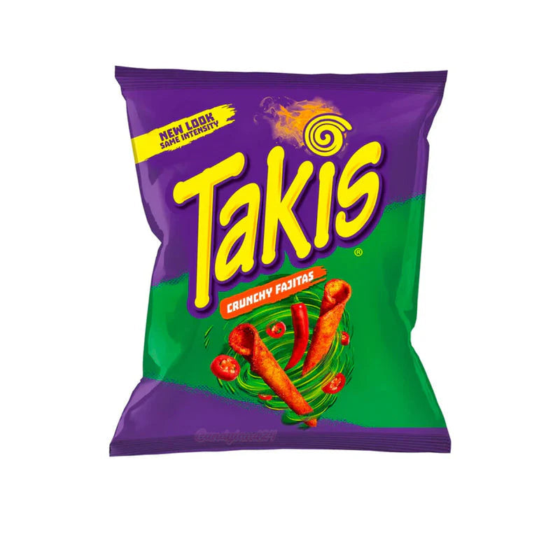 Takis Crunchy Fajitas 3.25oz (92.3g) - Case of 20