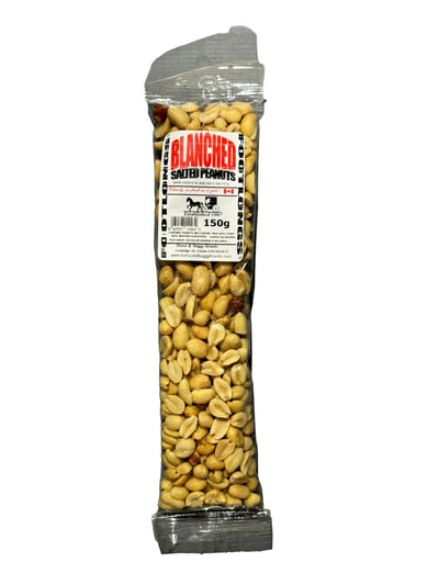 H&B Blanched Salted Peanuts - Case of 20