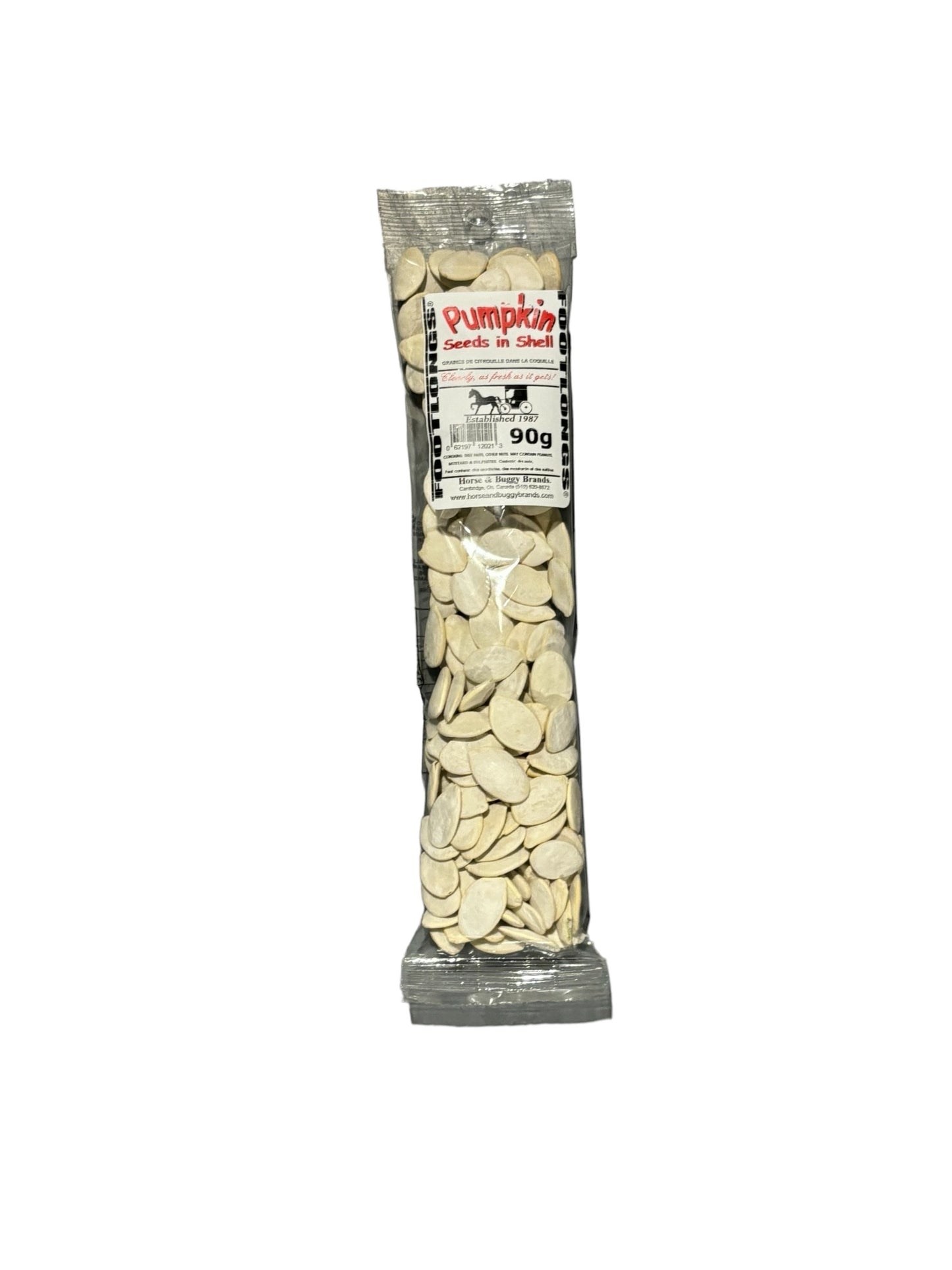 H&B Pumpkin Seeds in Shell - Case of 20