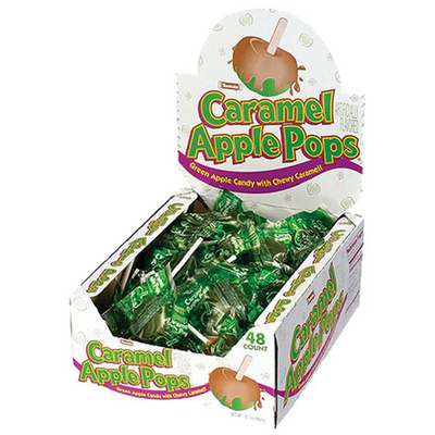 Charms Caramel Apple Pops - 48Ct