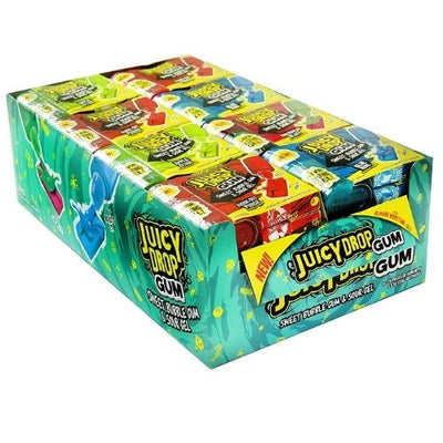 Bazooka Juicy Drop Gum Candy (Case of 16)