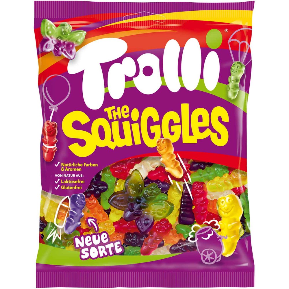 Trolli The Squiggles 150g - Case of 24 (Germany)