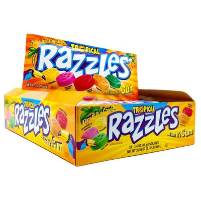 Razzles Tropical Candy - 24ct