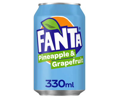 Fanta Pineapple & Grapefruit Can - UK - Case of 24
