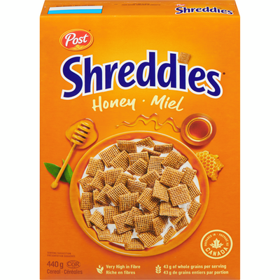 Post Shreddies Honey Cereal 440G