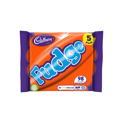 Cadbury Fudge 5 Pack 110g - Case of 20 (UK Imported)