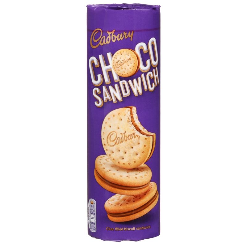Cadbury Chocolate Sandwich Biscuit 260g - Case of 18 - UK