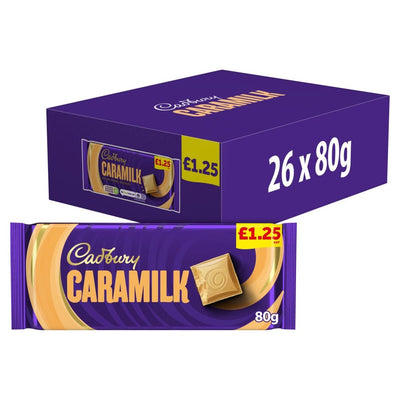 Cadbury Caramilk Bar 80G - Case Of 26 (UK Imported)