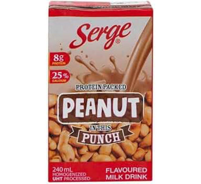 Sege Peanut Punch Flavoured Milk Drink250ml (24 pack)