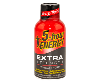 5 Hour Energy Extra Strength Berry 57ml - (Case of 12)