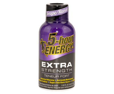 5 Hour Energy Extra Strength Grape 57ml - (Case of 12)