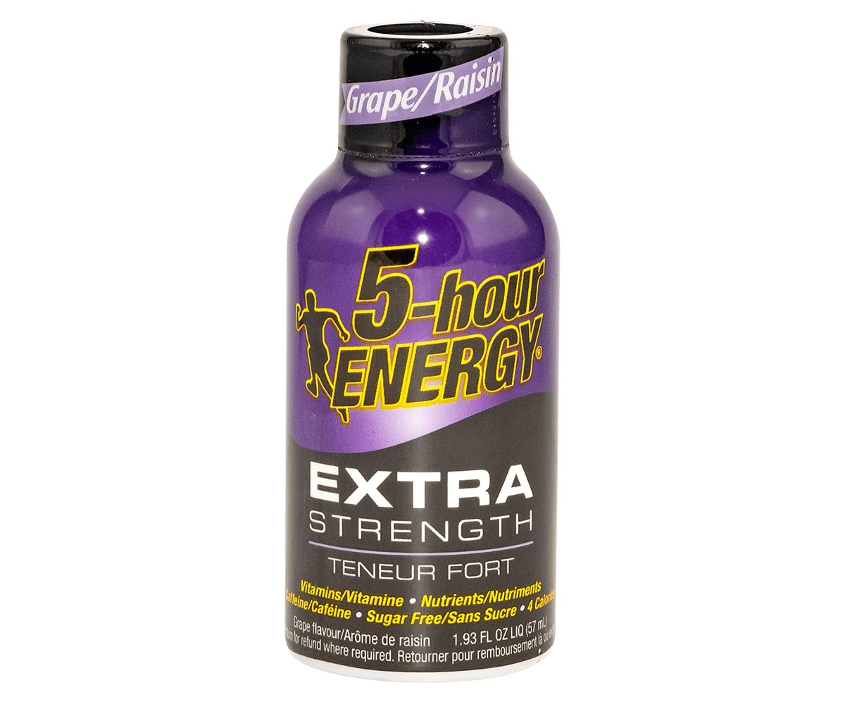5 Hour Energy Extra Strength Grape 57ml - (Case of 12)